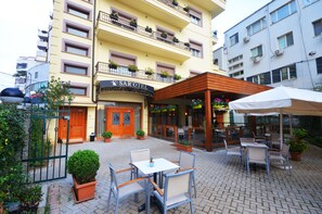 Entrée de l’hébergement