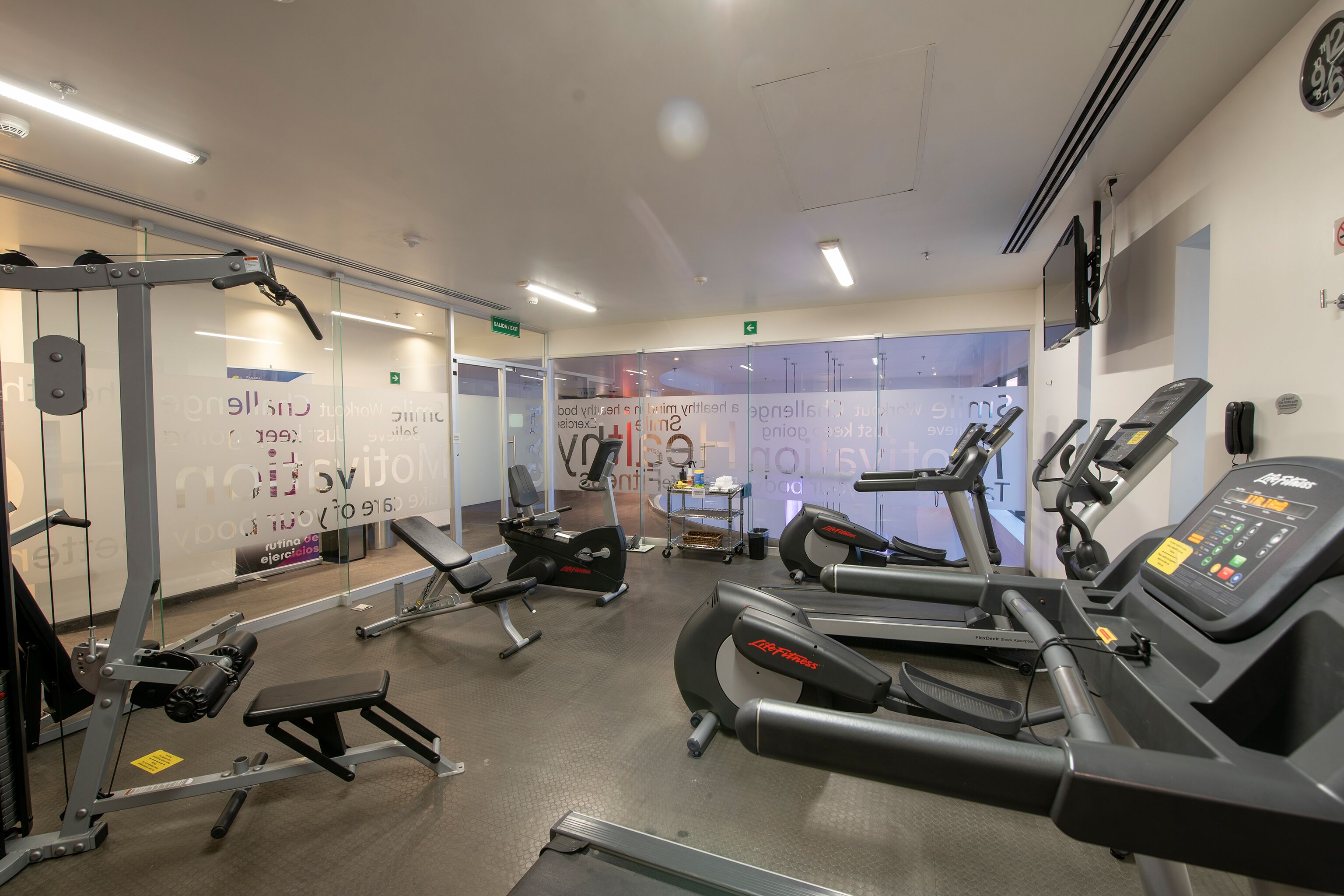 fitness studio