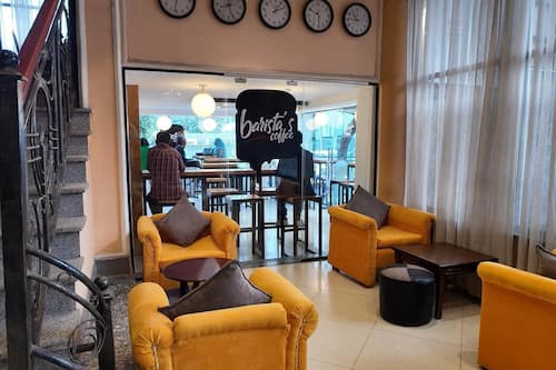 Sitzecke in der Lobby