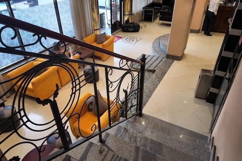 Sitzecke in der Lobby
