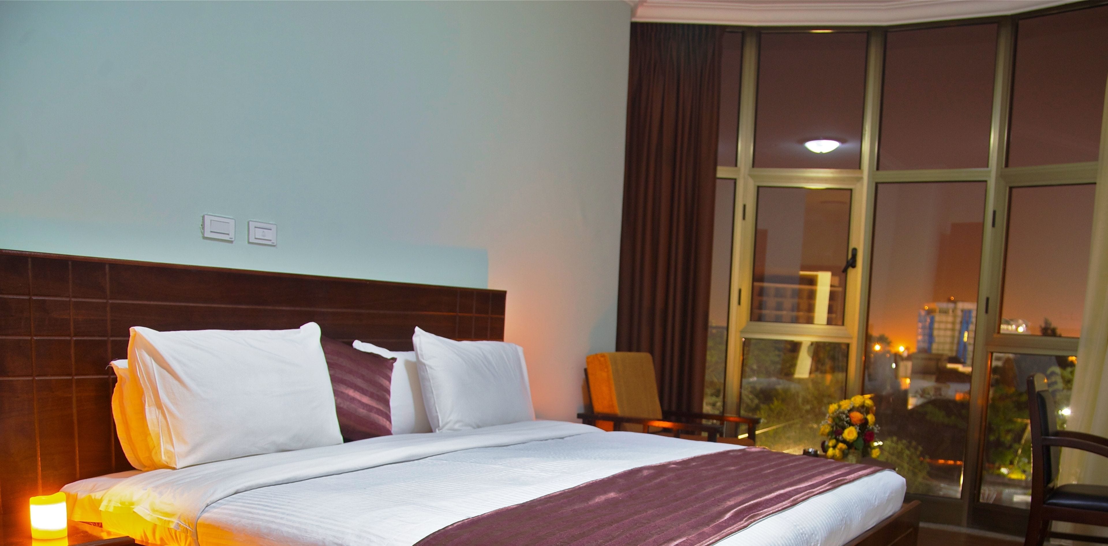 Deluxe Double Room | Memory-foam beds, in-room safe, desk, soundproofing