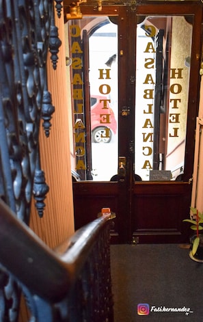 Interior entrance