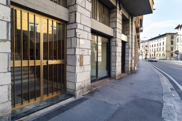 Entrée de l’hébergement