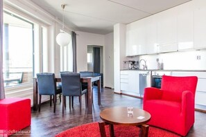 Two bedroom apartment for four | Living area | TV - Spa Hotel Peurunka (Laukaa)