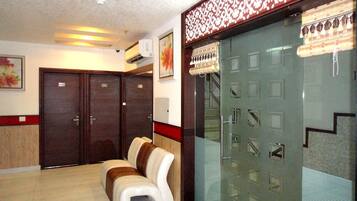 Interior entrance