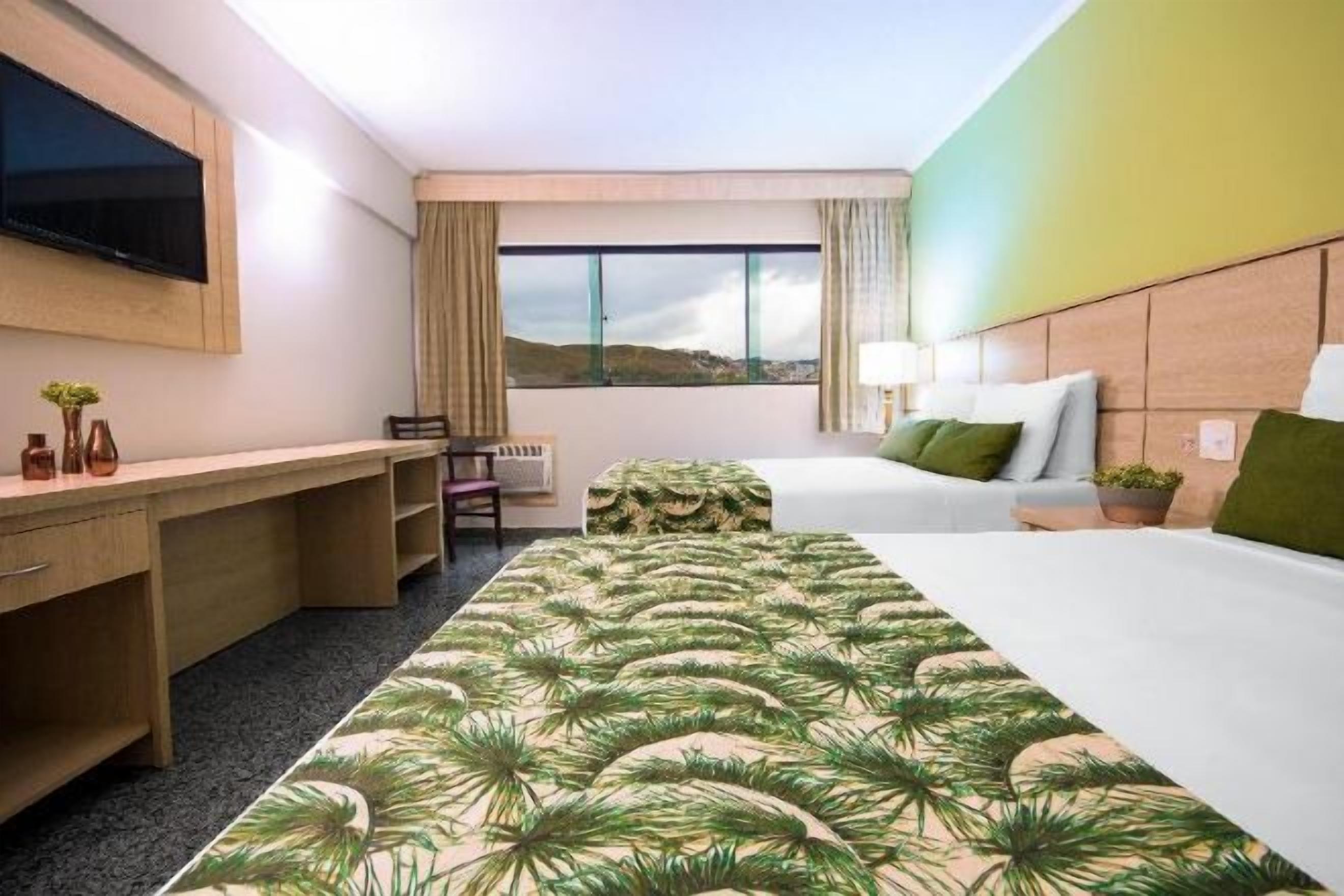 Minibar, in-room safe, blackout drapes, free WiFi