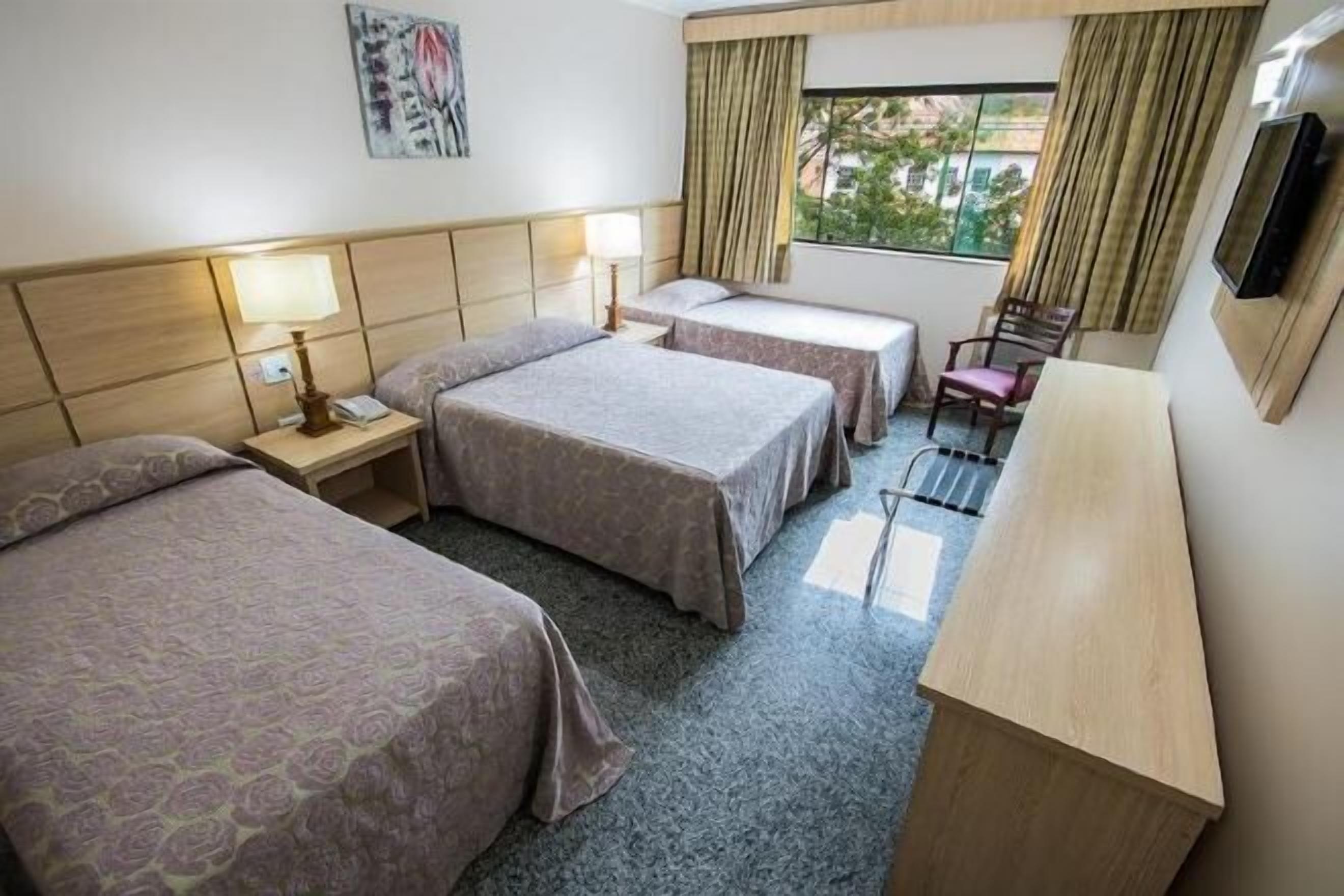 Minibar, in-room safe, blackout drapes, free WiFi