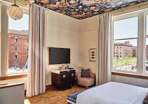 Classic Room (Deluxe) | Egyptian cotton sheets, premium bedding, pillowtop beds, minibar - The Crawford Hotel (Denver)