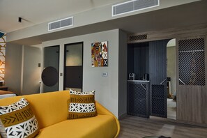 Suite | 1 kamar tidur, seprai katun Mesir, dan tempat tidur Tempur-Pendic
