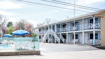 Voorkant van accommodatie