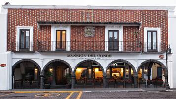 Entrada de la propiedad