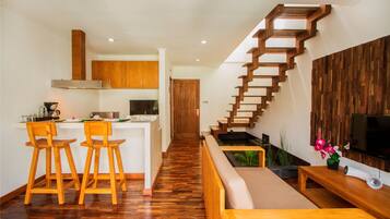 Villa, 1 Schlafzimmer, eigener Pool | Ausblick vom Zimmer