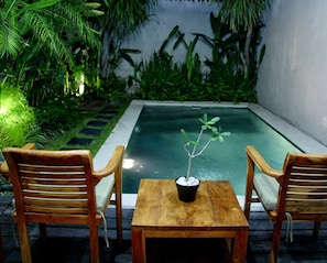 Villa, 1 Bedroom, Private Pool | Terrace/patio