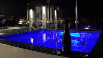 Suite, Whirlpool, Meerblick | Außenpool