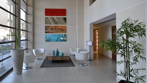 Quiosque de check-in/check-out