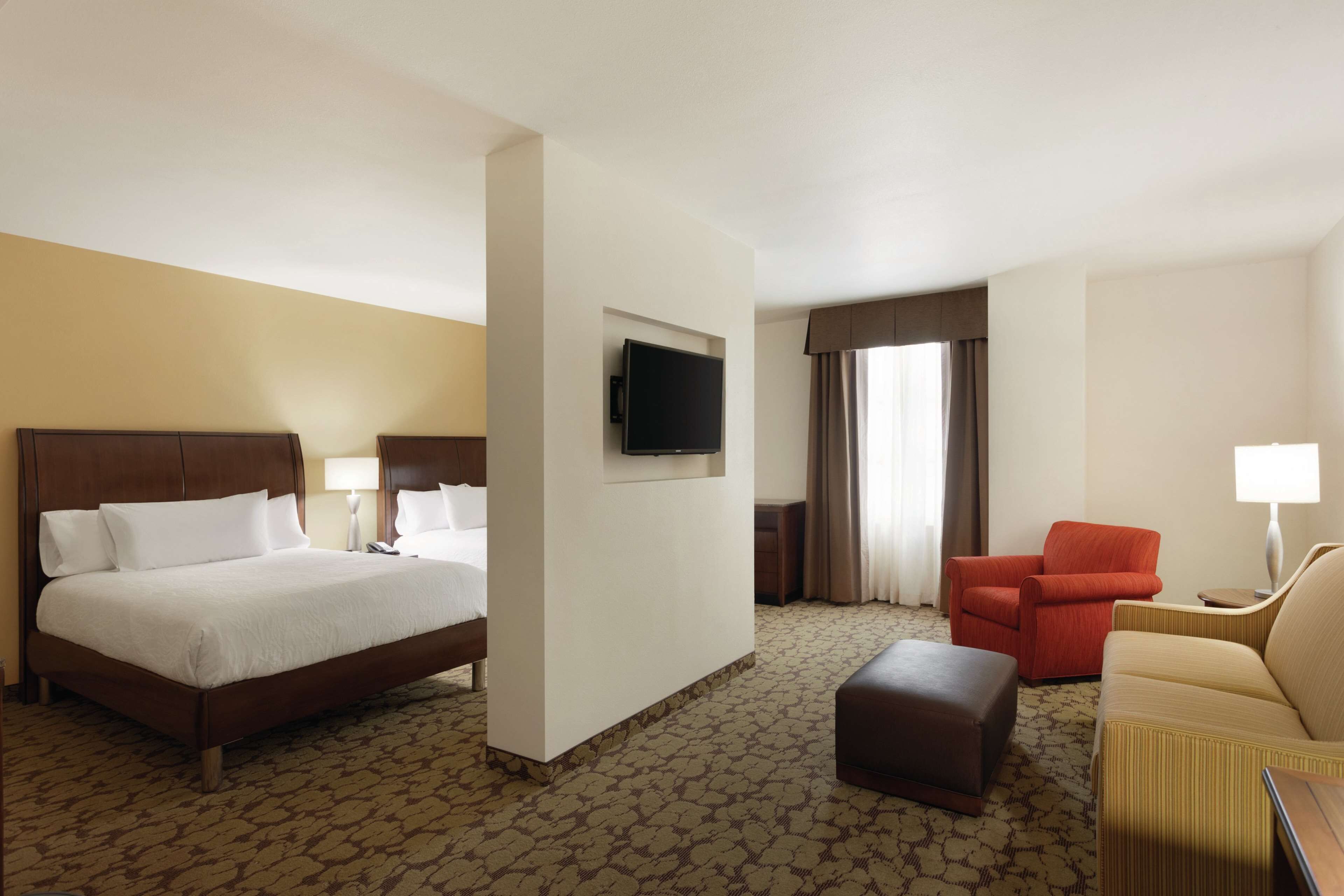 junior suite (2 queen beds & sofa bed) | in-room safe, free cots/infant beds, free rollaway beds, free wifi