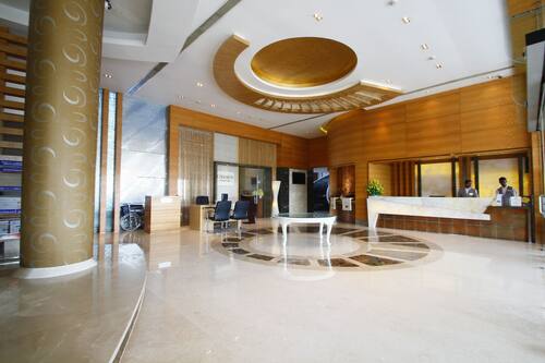 Interior entrance