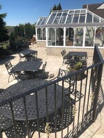 Breakfast, lunch and dinner served