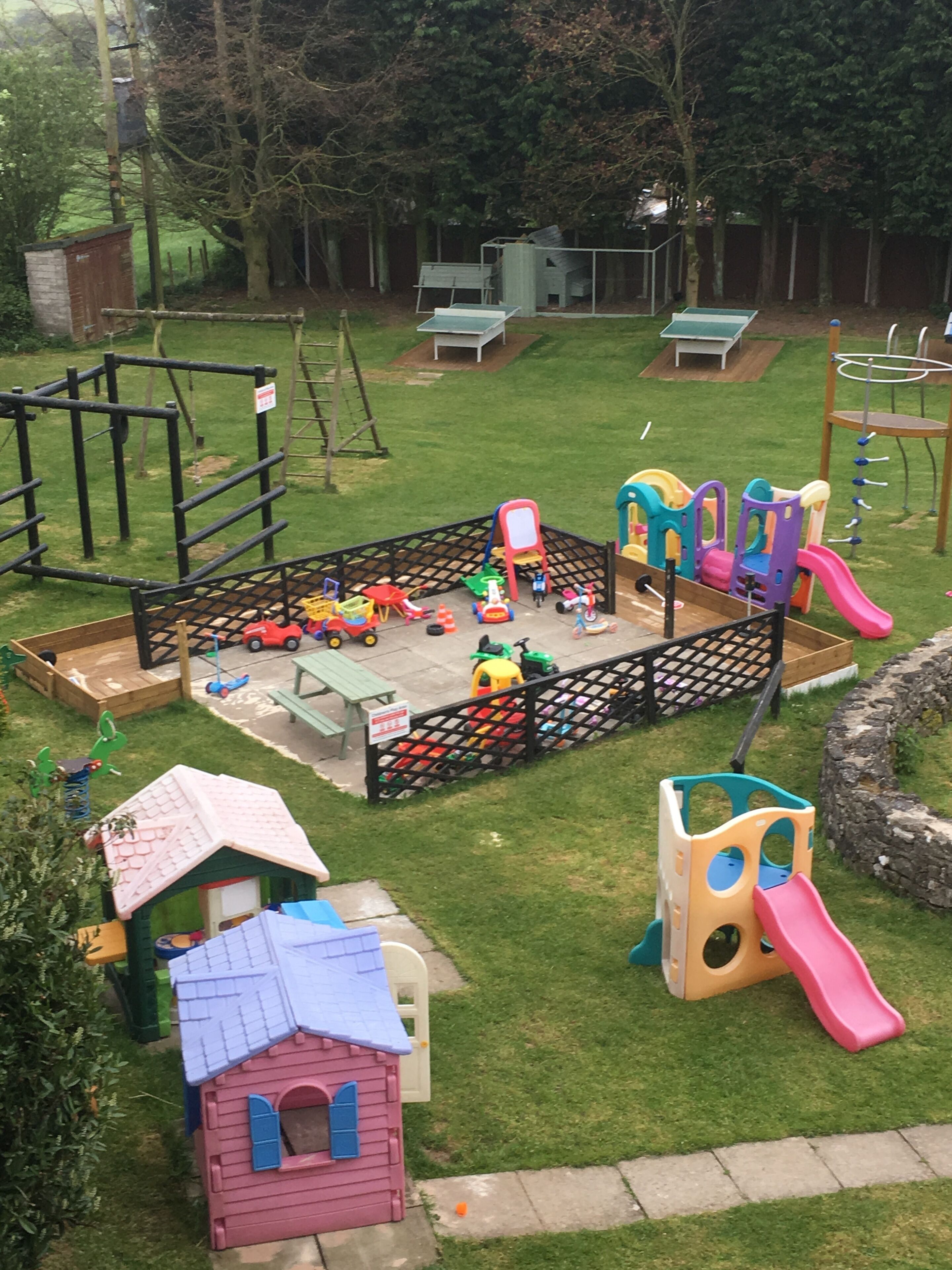 Children's play area - outdoor