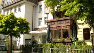 Fassade der Unterkunft
