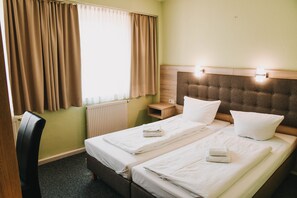 Comfort tweepersoonskamer | 1 slaapkamer, luxe beddengoed, donzen dekbedden, pillowtop-bedden