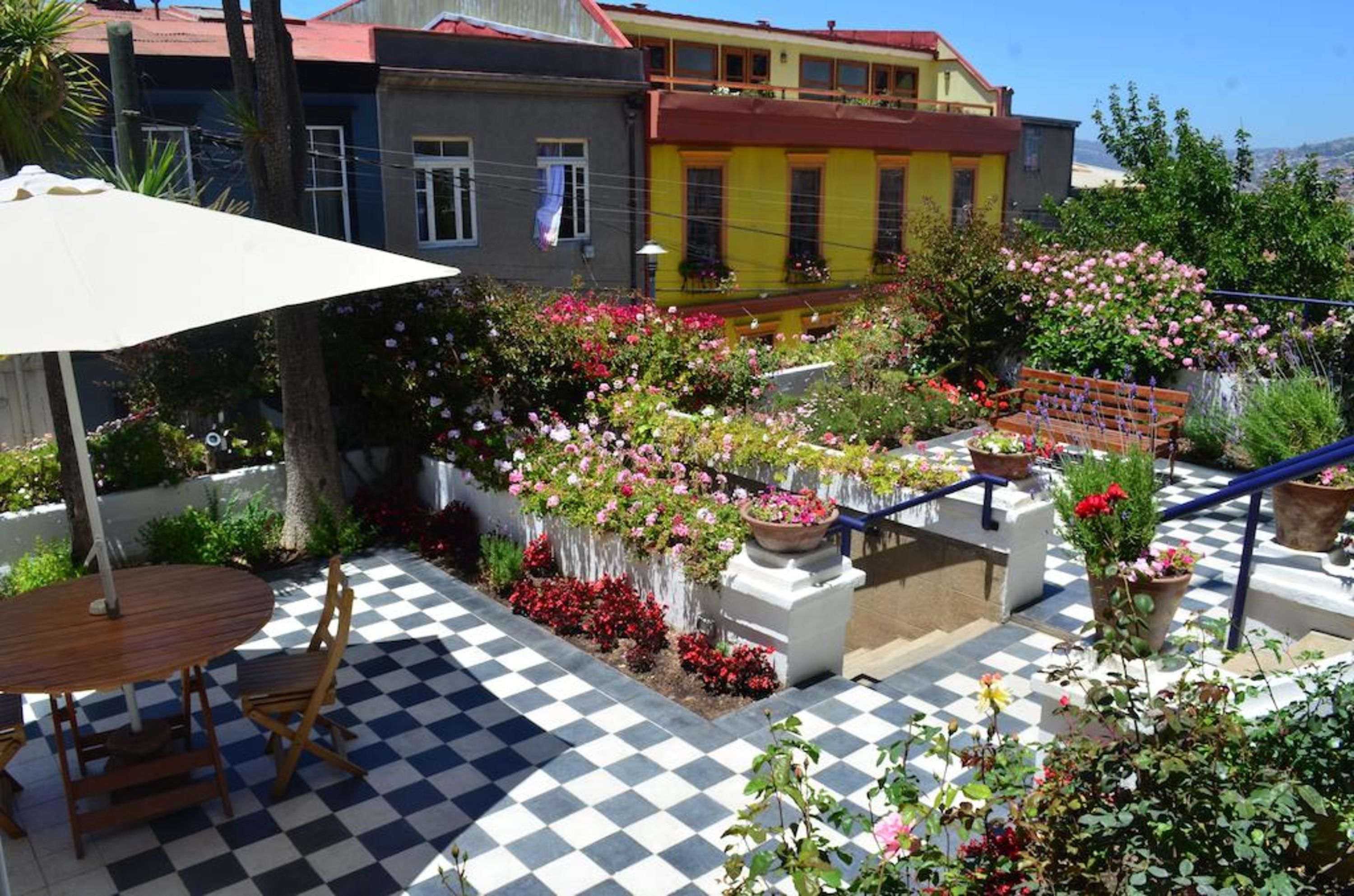 Entrée de l’hébergement