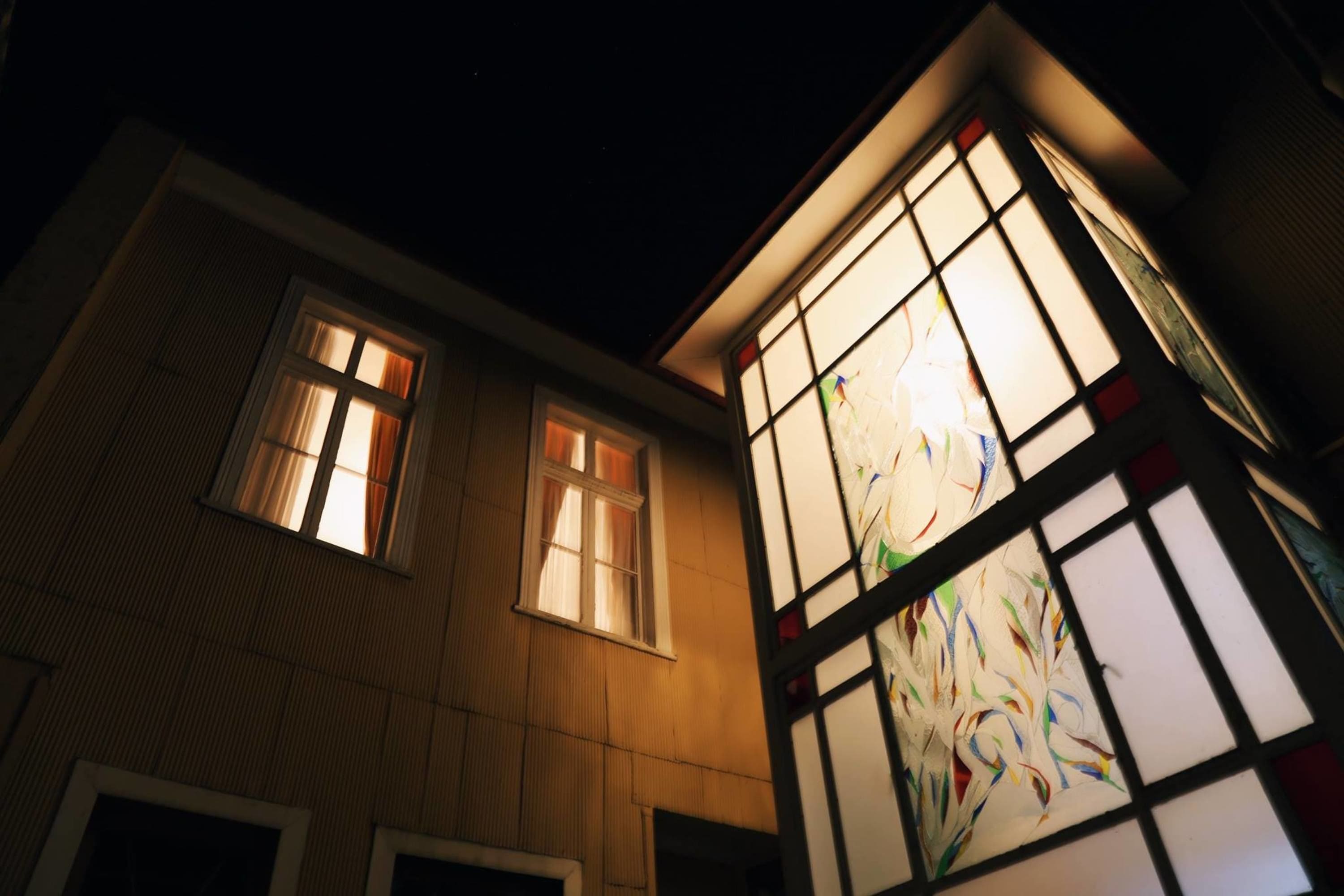 front of property – evening/night