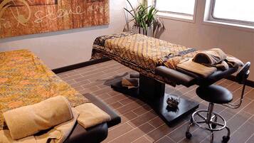 Body treatments, body wraps, body scrubs, facials
