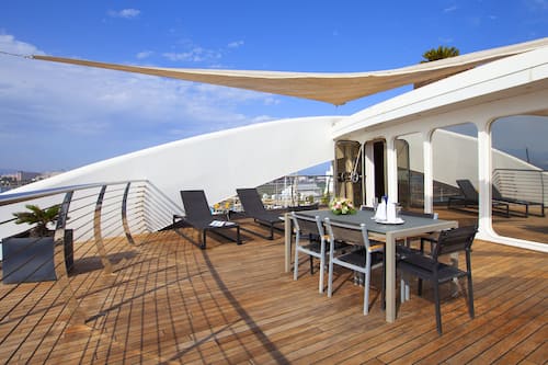 Luxury Penthouse, 1 King Bed, Ocean View