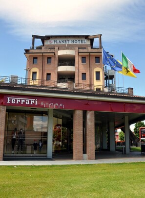 Façade de l’hébergement