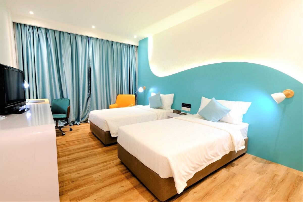 Chambre Standard avec lits jumeaux, 2 lits une place