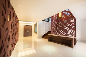 Villa, 5 Bedrooms | Living room | 40-inch flat-screen TV with cable channels, LCD TV, DVD player