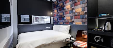 Double Room | Down comforters, soundproofing, free WiFi, bed sheets