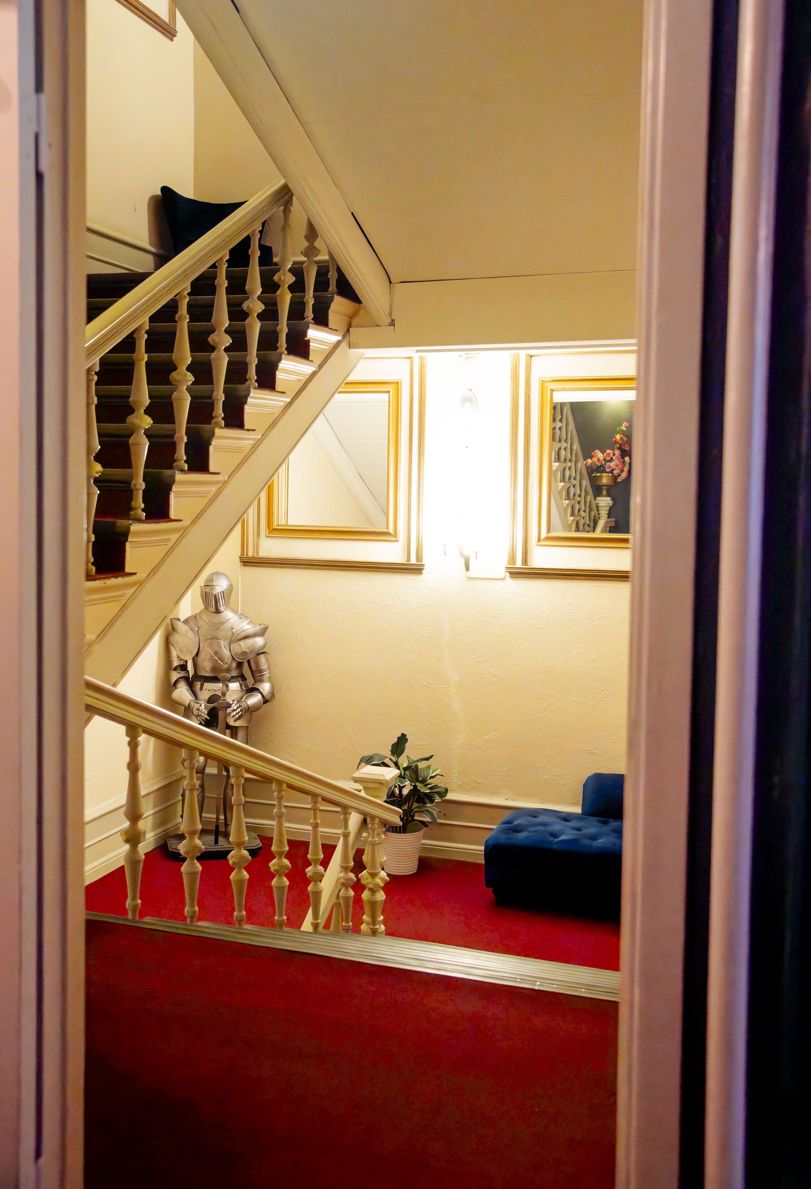 handrails in hallways