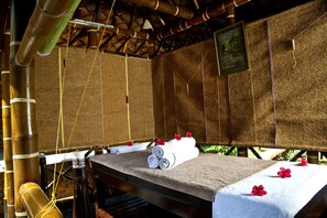 Body treatments, aromatherapy, Thai massages, body scrubs