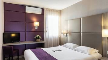 Standaard tweepersoonskamer | Luxe beddengoed, individueel gedecoreerd, individueel gemeubileerd