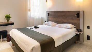 Superior kamer, 1 queensize bed met slaapbank | Luxe beddengoed, individueel gedecoreerd, individueel gemeubileerd