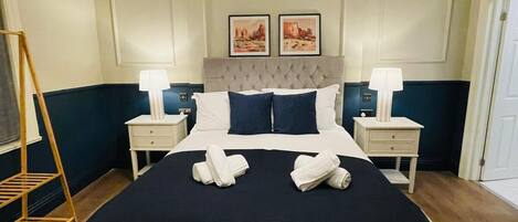 Exclusive Double Room | Premium bedding, down comforters, individually furnished, desk