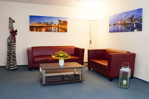 Zona de estar del vestíbulo