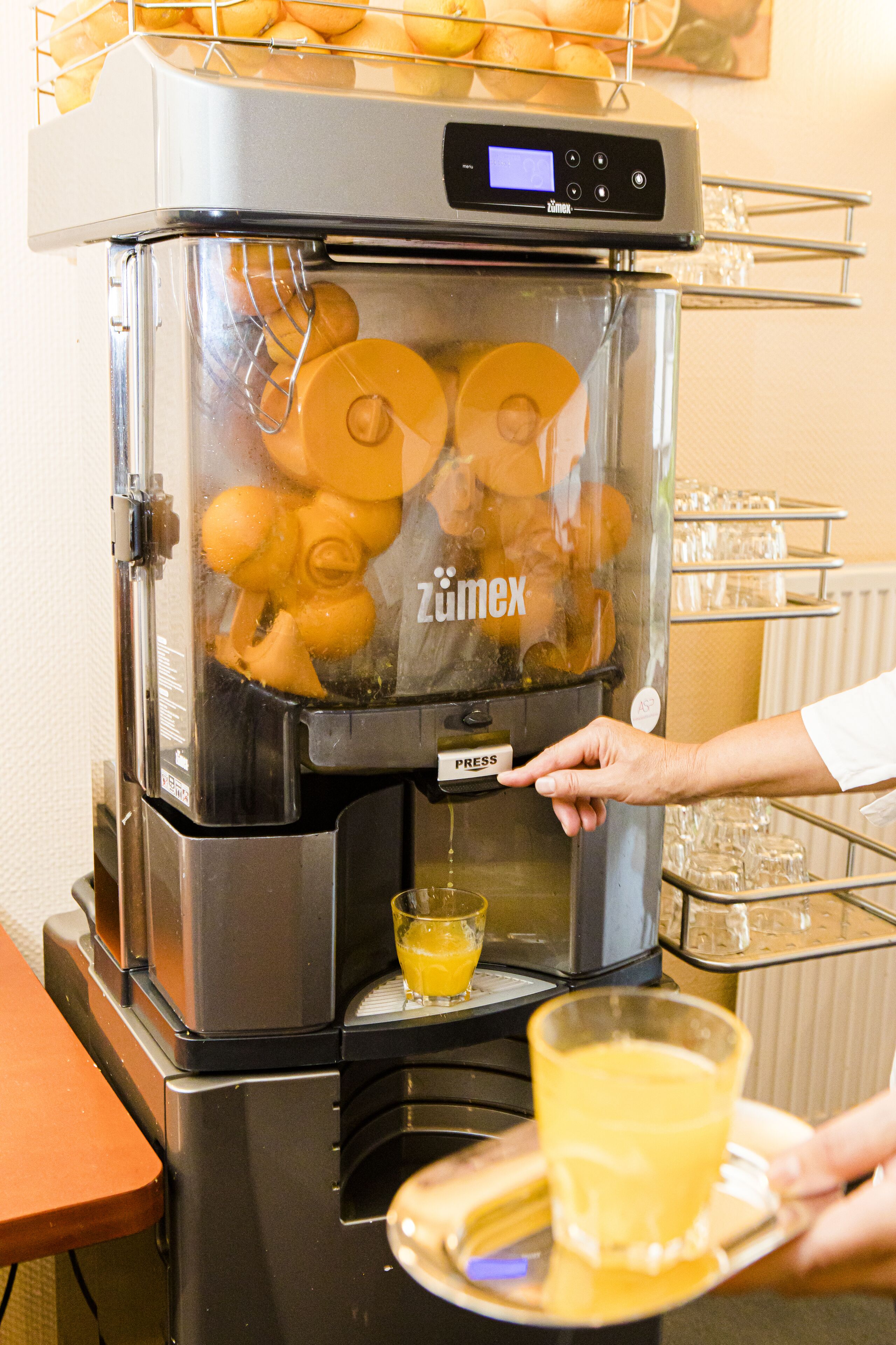 daily buffet breakfast (eur 15 per person)