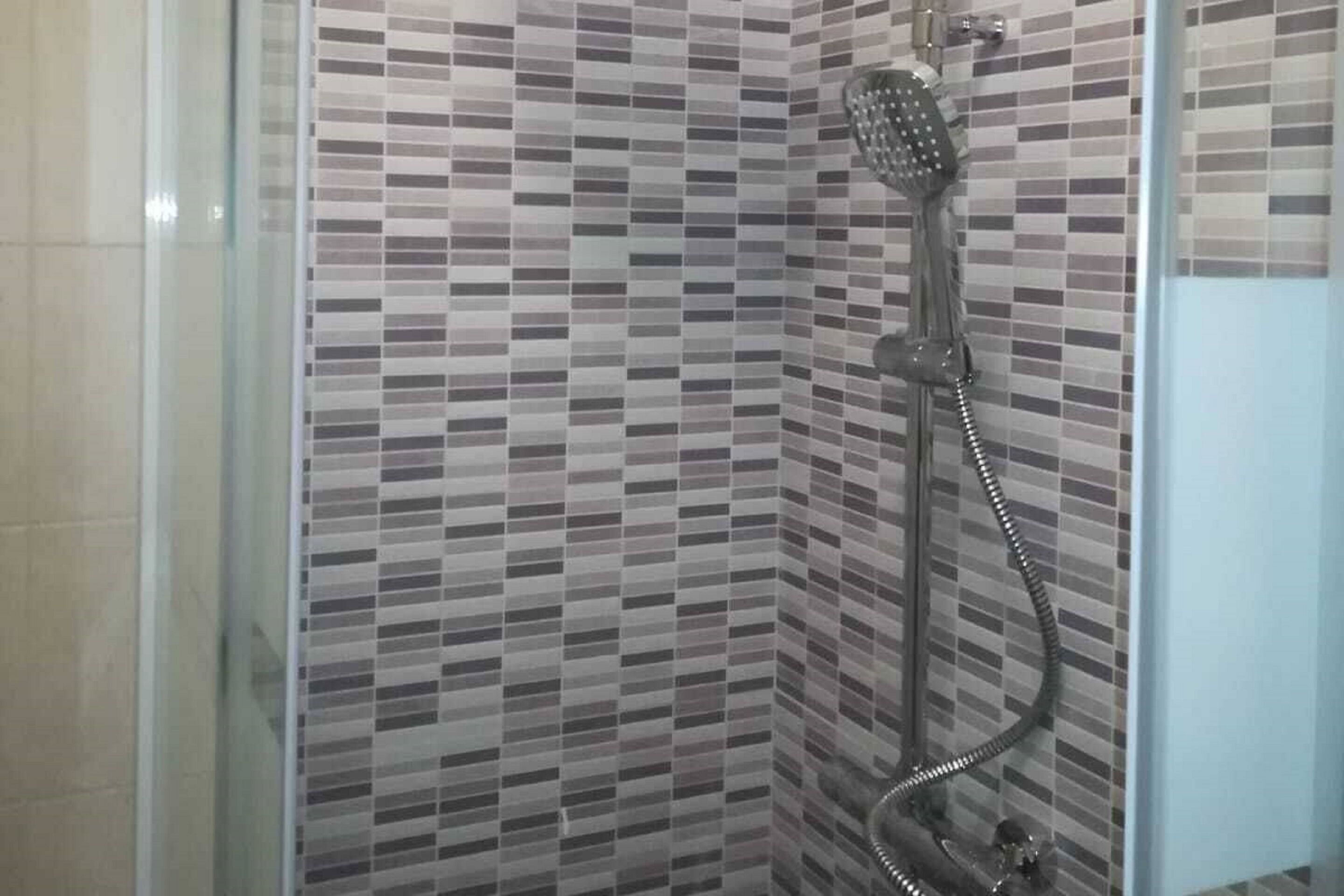 shower, free toiletries, hair dryer, bidet