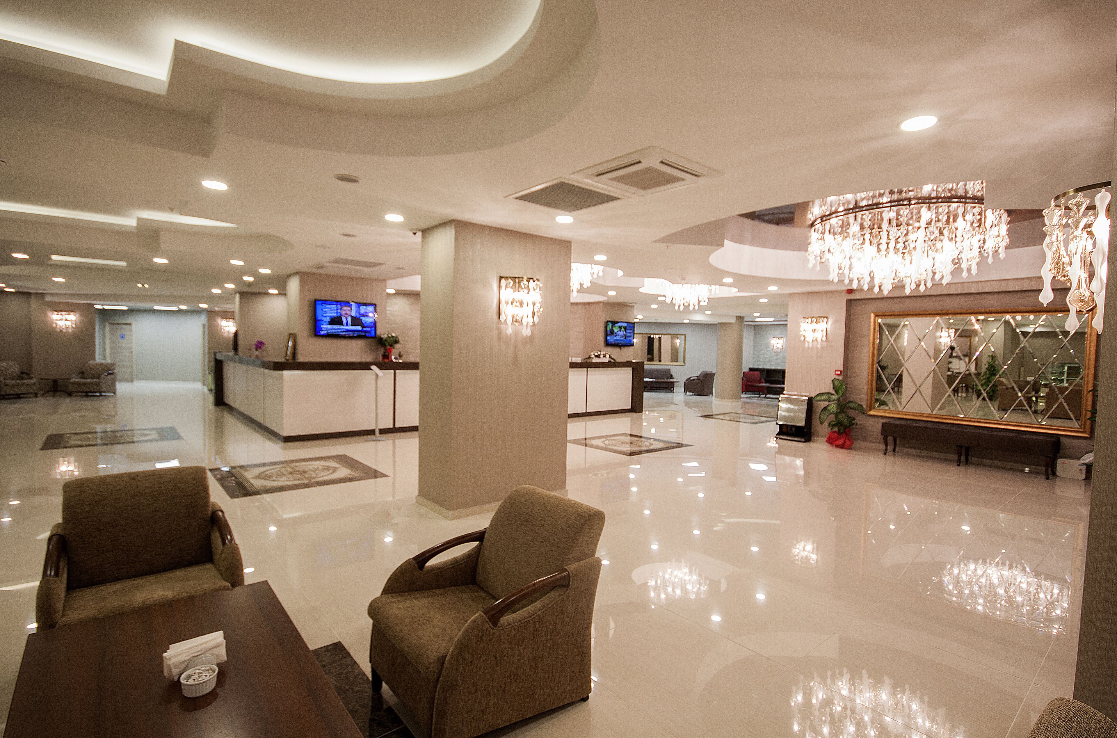 Sitzecke in der Lobby