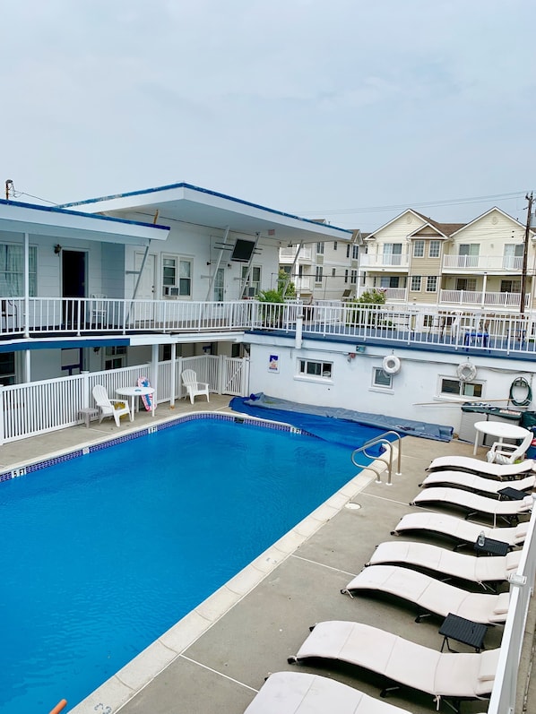 Seasonal outdoor pool