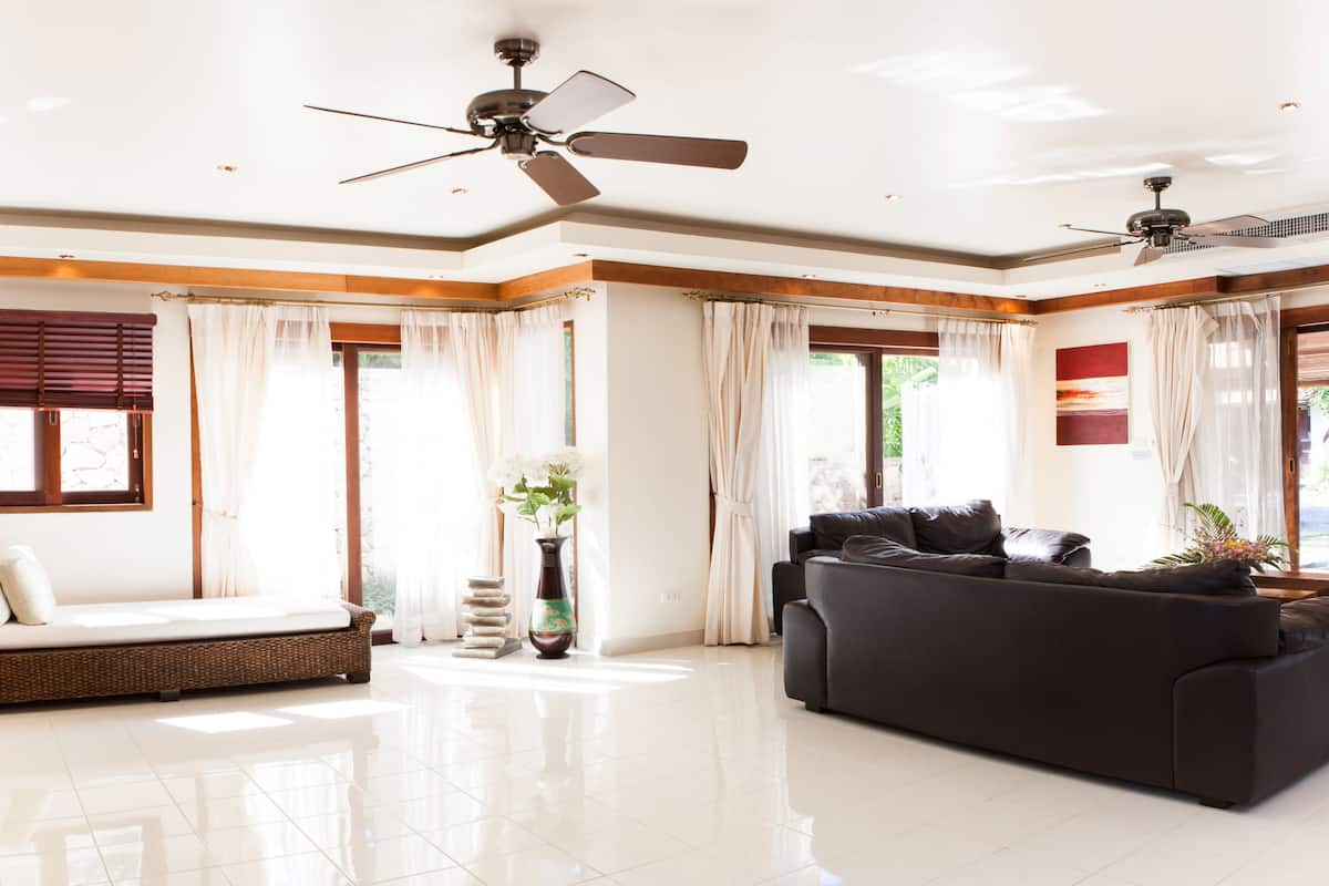 luxury villa, 4 bedrooms, beach view | living area | flat-screen tv, dvd player, ipod dock