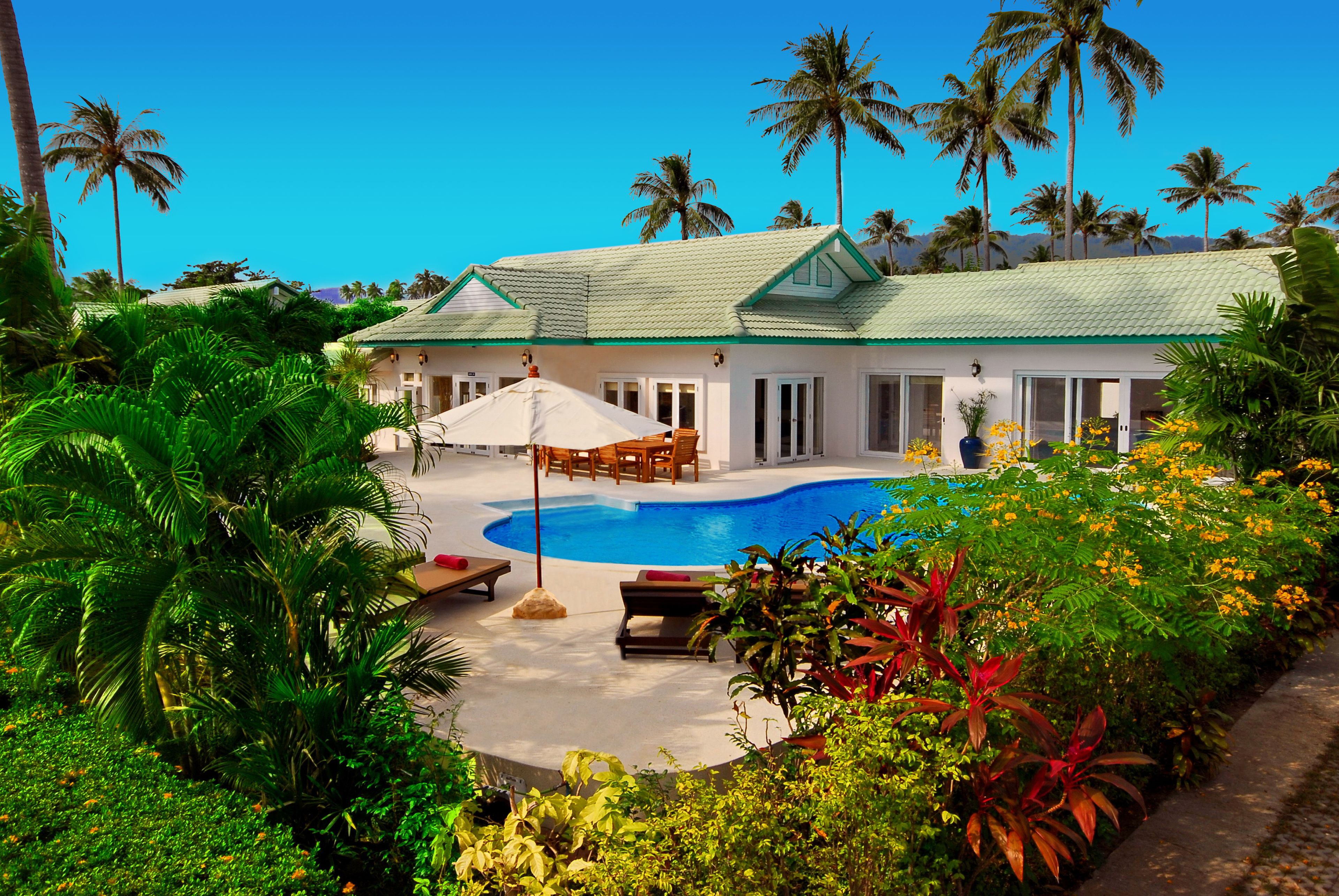 luxury villa, 4 bedrooms, beach view | view from room