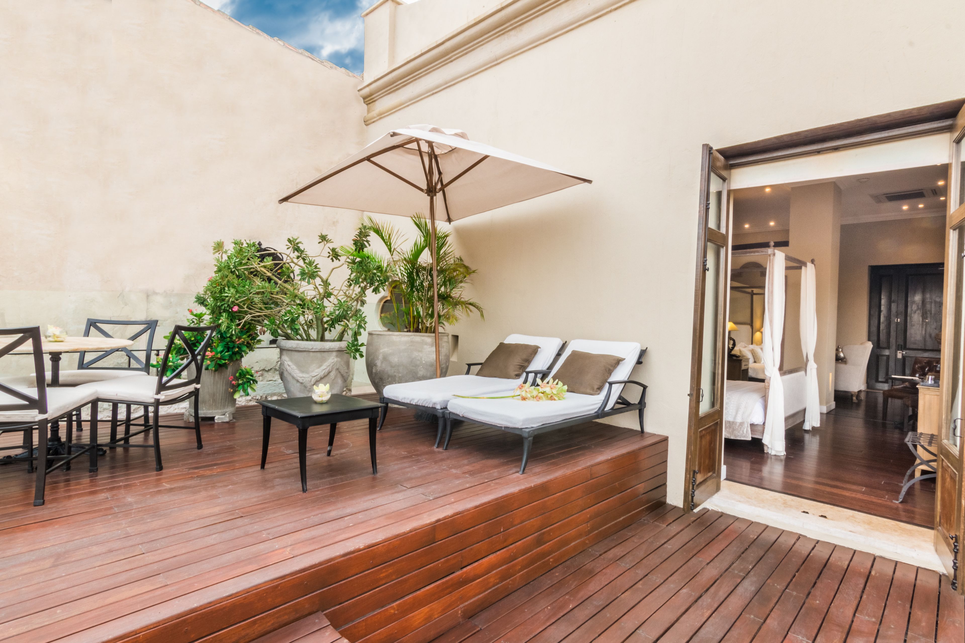 Suite de lujo | Terraza o patio