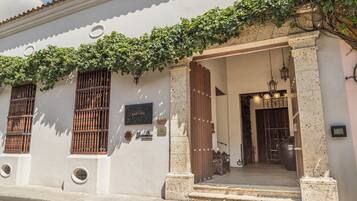 Fassade der Unterkunft