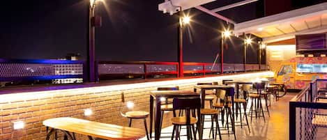 Breakfast, lunch, dinner served; Indian cuisine, al fresco dining