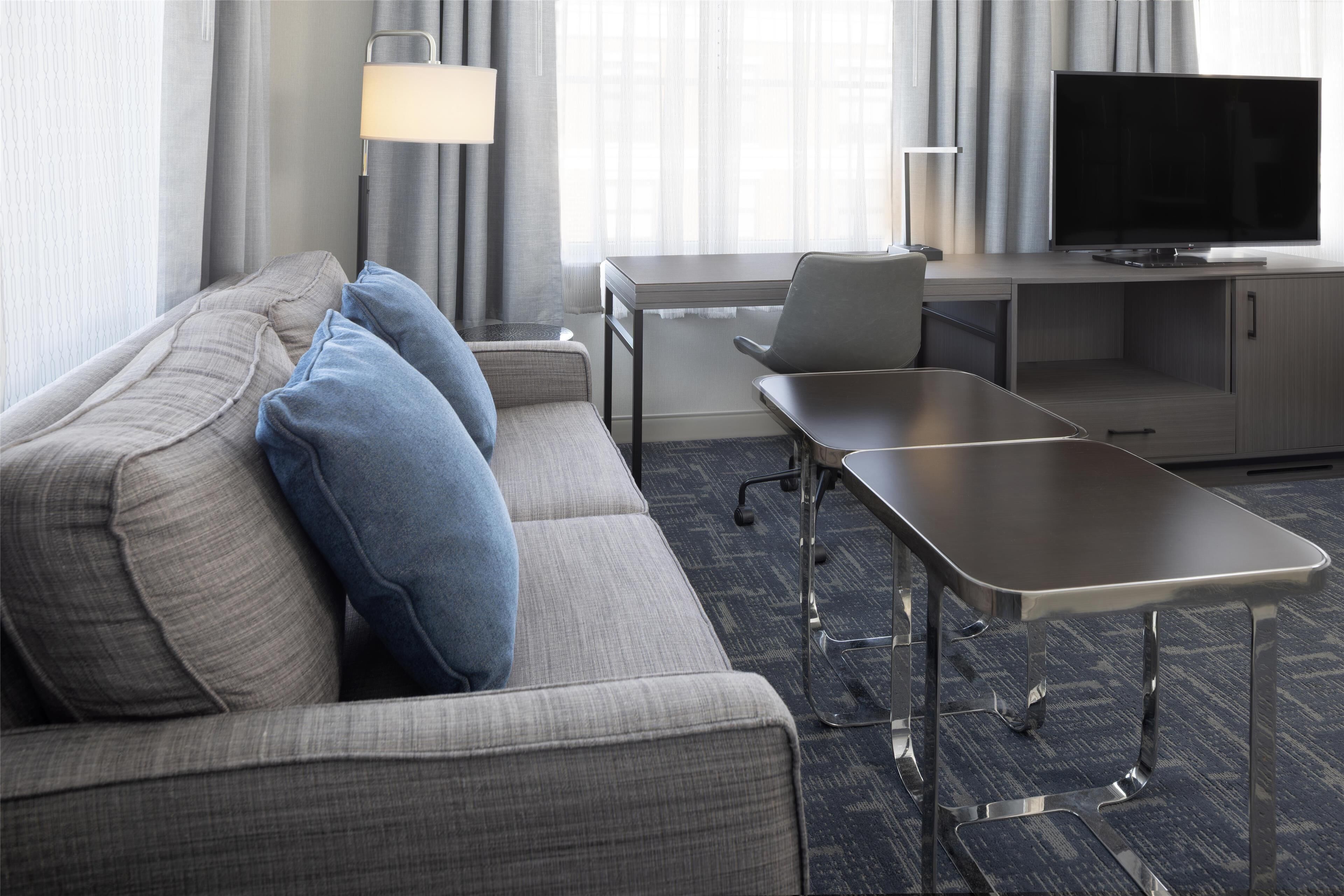 in-room safe, desk, laptop workspace, iron/ironing board