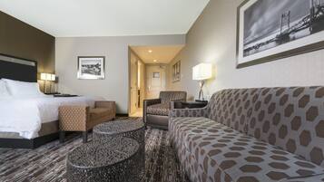 Room, 1 King Bed with Sofa bed | In-room safe, desk, laptop workspace, iron/ironing board